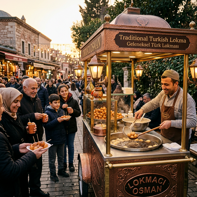 Hayır Lokması Dağıtımı