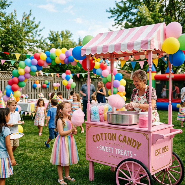 Pamuk Şekeri Arabası